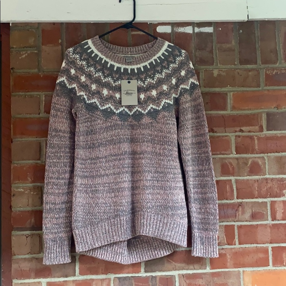 Knit sweater